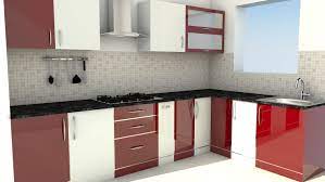 Modular L Shape Kitchen Without Loft Kitchen By Servicebell Solutions Pvt Ltd Latest Kitchen Cabinet Design L Shaped Kitchen Contemporary Kitchen Design