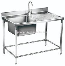 free standing commercial stainless