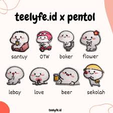 Latest version of stiker pentol wastickerapps is 13, was released on march 4, 2020 (updated on march 4, 2020). T Shirt Pentol Baju Pentol Custom Tee Pentol Shopee Indonesia