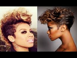 Short african american hairstyles 2015. African American Black Women Best Beautiful Short Hairstyles Youtube
