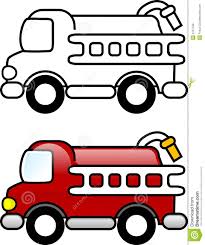 Preschool Fire Truck Coloring Pages Truck Coloring Pages Coloring Pages For Kids Fire Truck Drawing