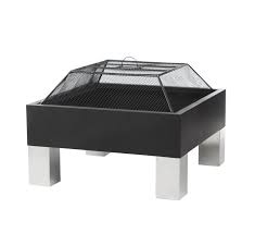 Fire sense roman fire pit. Fire Sense Square Fire Pit Walmart Com Walmart Com
