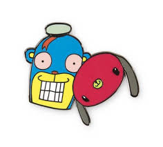 sdcc 2018 exclusive umbrella academy hazel and cha cha enamel pin dark horse umbrella dark horse comics dark horse