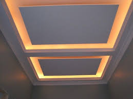 The center portion of the ceiling is raised about a foot or so above on the first floor, a tray ceiling has to be constructed by building and mounting edges since the ceiling can't be raised. Using Lighting The Smart Way To Highlight The Tray Ceiling Hometone Home Automation And Smart Home Guide