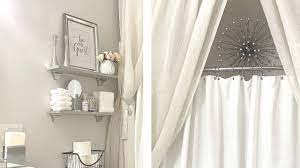 Instead of resigning yourself to a awkward battery amplitude and too little… Bathroom Tub Shower Decorating Ideas Guest Bathroom Youtube