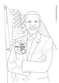Check spelling or type a new query. Barack Obama Coloring Pages For Kids Printable Free Coloring Books Coloing 4kids Com