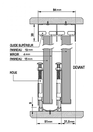 Ferrure De Porte Coulissante Bois Plk Safera Quincaillerie Pour Placard Meuble Bas Salle De Bain Meuble Bois Meuble Sous Vasque Salle De Bains