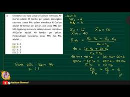 Über 7 millionen englischsprachige bücher. Terbaru Pembahasan Soal Ksm Matematika Mts 2019 No 6 10 Part 2 Mathedu