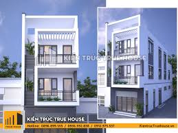 Những mẫu nhà phố kiến trúc hiện đại thiết kế ban công đẹp thoáng -