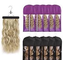 Amazon.com: 10 PCS Hair Extension Storage Wig Bags Storage ...