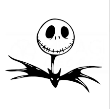 A jack skellington figurine is available for the disney infinity video game, allowing the character to be playable in the game's toy box mode. 20cm Wide Jack Skellington Pattern Die Cut Vinyl Car Decal Art Car Window Stickers L126 Car Stickers Aliexpress