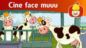 Iată câteva din versurile urăturii: Cine Face Muuu VacÄ Pentru Copii Luli Tv Youtube
