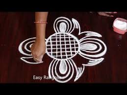 2 Simple Rangoli Kolam Designs For Beginners Cute Rangoli Daily Muggulu Youtube In 2020 Free Hand Rangoli Rangoli Kolam Designs Rangoli Designs