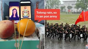 李偲菘 和聲編寫background vocal arrangement ：蕭敬騰jam hsiao 錄音師recording engineer：劉品賢 錄音recording studio：jam. Soldier Prayed For Bad Weather To Pon Army His Rain God Was Singer Jam Hsiao