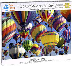 4.2 out of 5 stars. Twin Spring Goods 1000 Piece Jigsaw Puzzle Hot Air Balloon Festival 810007494296