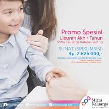 Promosi Mitra Keluarga Promo Spesial Libur Akhir Tahun Sunat Sirkumsisi
