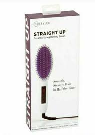 Here you may to know how to stand hair straight up. Instyler 00484 Straight Up Ceramic Hair Straightening Brush Gunstig Kaufen Ebay