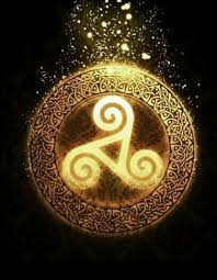 Maybe you would like to learn more about one of these? Triskelion The Triskelion Was A Prominent Celtic Symbol That Represented The Concept Of Completion And Progr Celtic Symbols Sacred Geometry Art Geometry Art