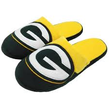 Forever Collectibles Officially Licensed Nfl Team Logo Color Block Slide Style Slippers Assorted Teams And Sizes