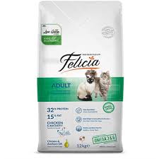 Felicia Az Tahilli Yetiskin Tavuklu Hypoallergenic Kedi Mamasi 12 Kg Petgross Com Tr