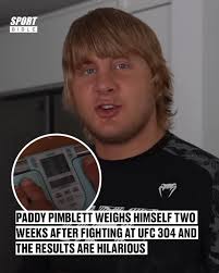 We all know Paddy can pile the pounds