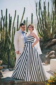 Oscar De La Renta Striped Wedding Dress 3 Striped Wedding Dress Black White Wedding Dress Wedding Dresses