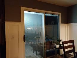Adjusted by sliding them on their tracks. Ideas For Covering A Sliding Door That Doesn T Involve Vertical Blinds The Door Is The Only Source Of Natural Light For The Dining Room And Is Used Frequently Femalelivingspace