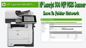 Full software solution for windows.exe. How To Setup Laserjet 500 Mfp M525 Scanner Save To Folder Network ážŠ áž¡ áž„ Hp Scanner Youtube