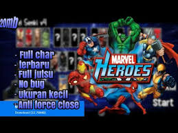 Naruto senki mod naruto , boruto , attack on titan , kamen rider di android 100mb! Naruto Senki Mod Marvel V5 Indonesia