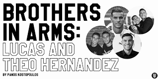Nov 6, 2017 updated dec 27, 2019. How Lucas And Theo Hernandez Overcame Abandonment To Become Two Of Europe S Best Young Defenders