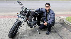 Modifikasi honda gl100 scramble 4. Gl Pro Lawas Modifikasi Motor Klasik Bergaya Scrambler