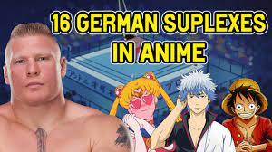16 Animes That Used the German Suplex - YouTube