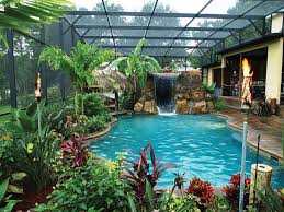 Tropical Home Design With Mini Pool 53 Jpg 1 000 750 Pixels Indoor Pool Design Indoor Swimming Pool Design Small Indoor Pool