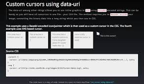 The Option To Use Base64 Encoded Images Inline In Your Css Stretches Also Into Custom Css Data
