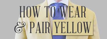 Blouse satin blouse pics (amateur). How To Wear Yellow As A Menswear Color