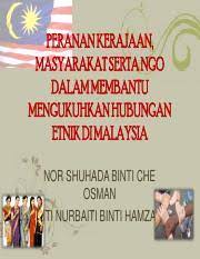 8 peranan kerajaan  memupuk semangat hubungan etnik yang harmoni telah menjadi agenda utama perpaduan etnik. 150372041 Peranan Kerajaan Masyarakat Dan Ngo Dalam Membantu Mengukuhkan Hubungan Etnik Di Malaysia Peranan Kerajaan Masyarakat Serta Ngo Dalam Course Hero