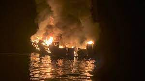 Dive Boat Burns In California Dozens Dead Wsj