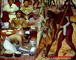 Diego Rivera Mural Maize In Mexico City S National Palace Courtesy Of Mexicolore Astecas