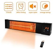 Buying guide for best electric patio heaters electric patio heater considerations electric patio heater features electric patio heater prices tips an electric patio heater uses bulbs to generate radiant heat and warm the immediate area. Top 10 Best Outdoor Electric Patio Heaters Review Energy Efficient Type
