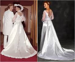 But she has more than made up for it since. Photos Brides Who Rewore Their Mom Or Grandma S Wedding Dresses