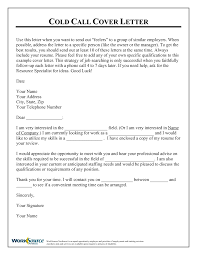 Sample resume cover letter format. Sample Resume Cover Letter Cold Call Tipss Und Vorlagen