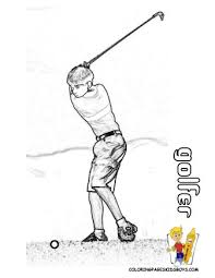 Preschool coloring pages are a collection of varied pictures that appeals to the little one as they take a plunge into formal school. Two Fisted Golf Coloring Pages