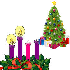 Christmas Symbols And Traditions Candles And Christmas Lights
