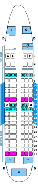 Seat Map Continental Airlines Boeing B737 500 Seatmaestro