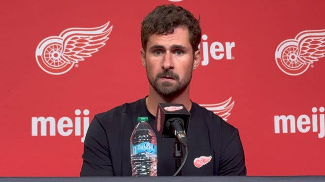 Dylan Larkin on Detroit Red Wings trade request, losing captaincy