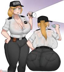 Female security guard porn