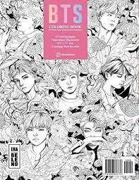 Showing 12 colouring pages related to bt21. Bts Coloring Book For Stress Relief Happiness And Relaxation For ë°©íƒ„ì†Œë…„ë‹¨ Army And Kpop Lovers Love Yourself Book 8 5 In By 11 In Size Hand Drawn Jin Rm Jhope Suga Jimin
