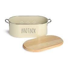 Brotkasten Holz Creme Ca L 36 X B 20 X H 13 Cm Brotkasten Holz Brotkasten Brotbox