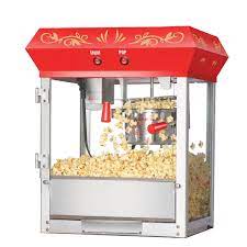 The old fashioned movie time popcorn maker is a modern machine with an appearance reminiscent of a bygone era when street vendors sold popcorn from carts. Amazon Com Great Northern Popcorn Red 6 Oz Ounce Foundation Old Fashioned Movie Theater Style Popcorn Popper Kitchen Dining