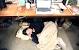 Hiding Under Desk Gif